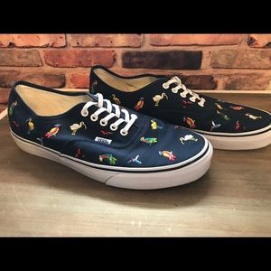 Vans embroidered birds authentics MENS size 12